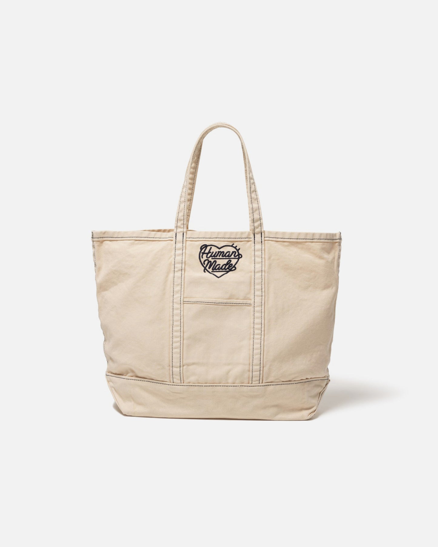 GARMENT DYED TOTE BAG (WHITE)