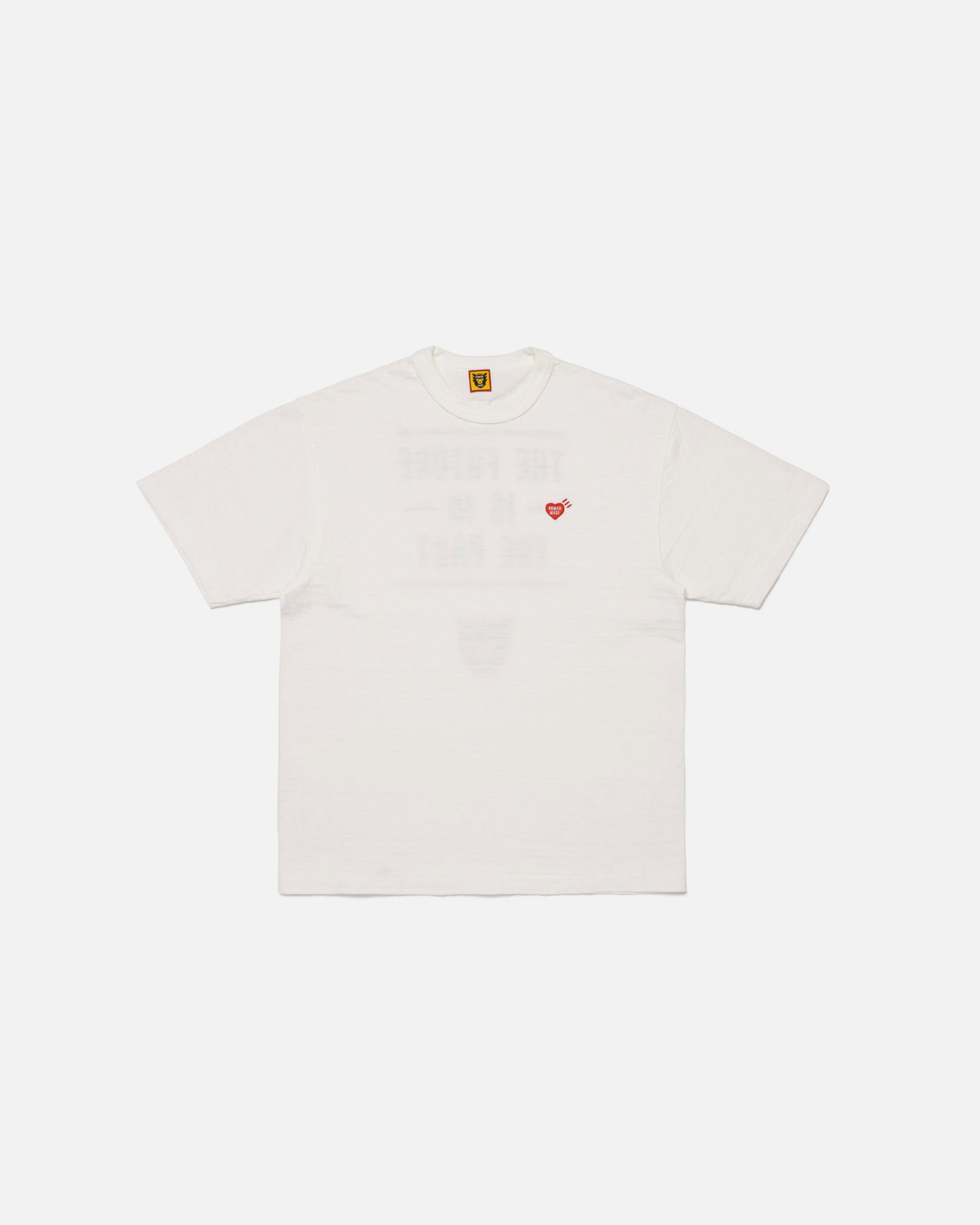 HEART BADGE T-SHIRT (WHITE)