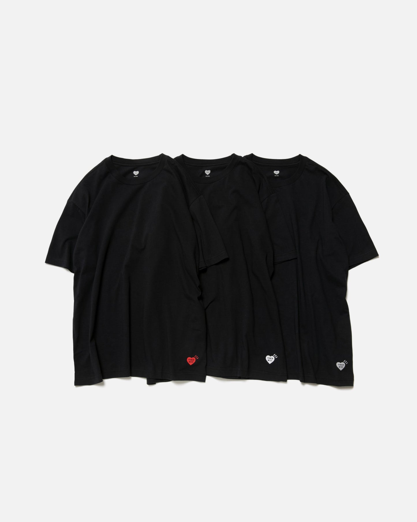 3-PACK T-SHIRT SET (BLACK)