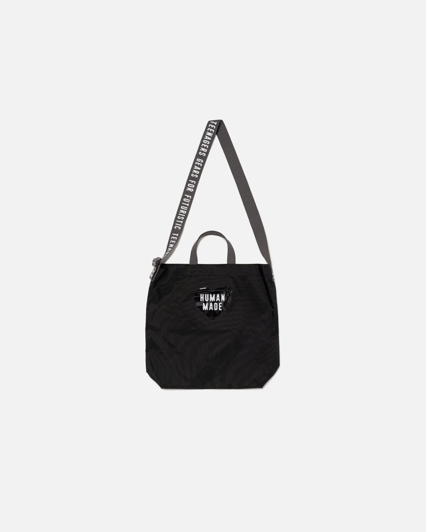 SHOULDER TOTE BAG (BLACK)