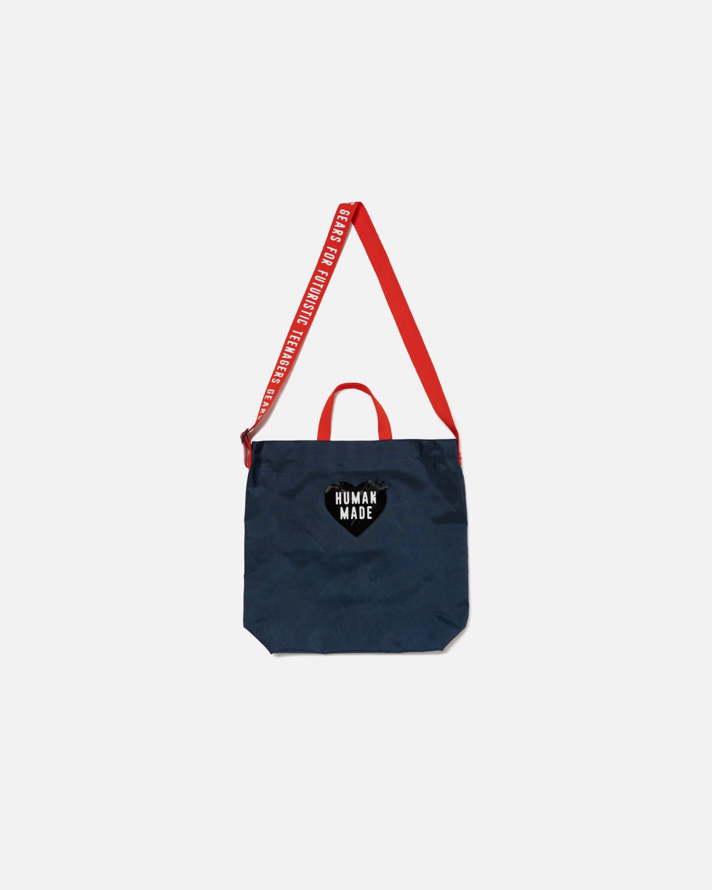 SHOULDER TOTE BAG (NAVY)