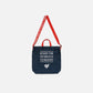 SHOULDER TOTE BAG (NAVY)