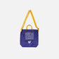 SHOULDER TOTE BAG (PURPLE)