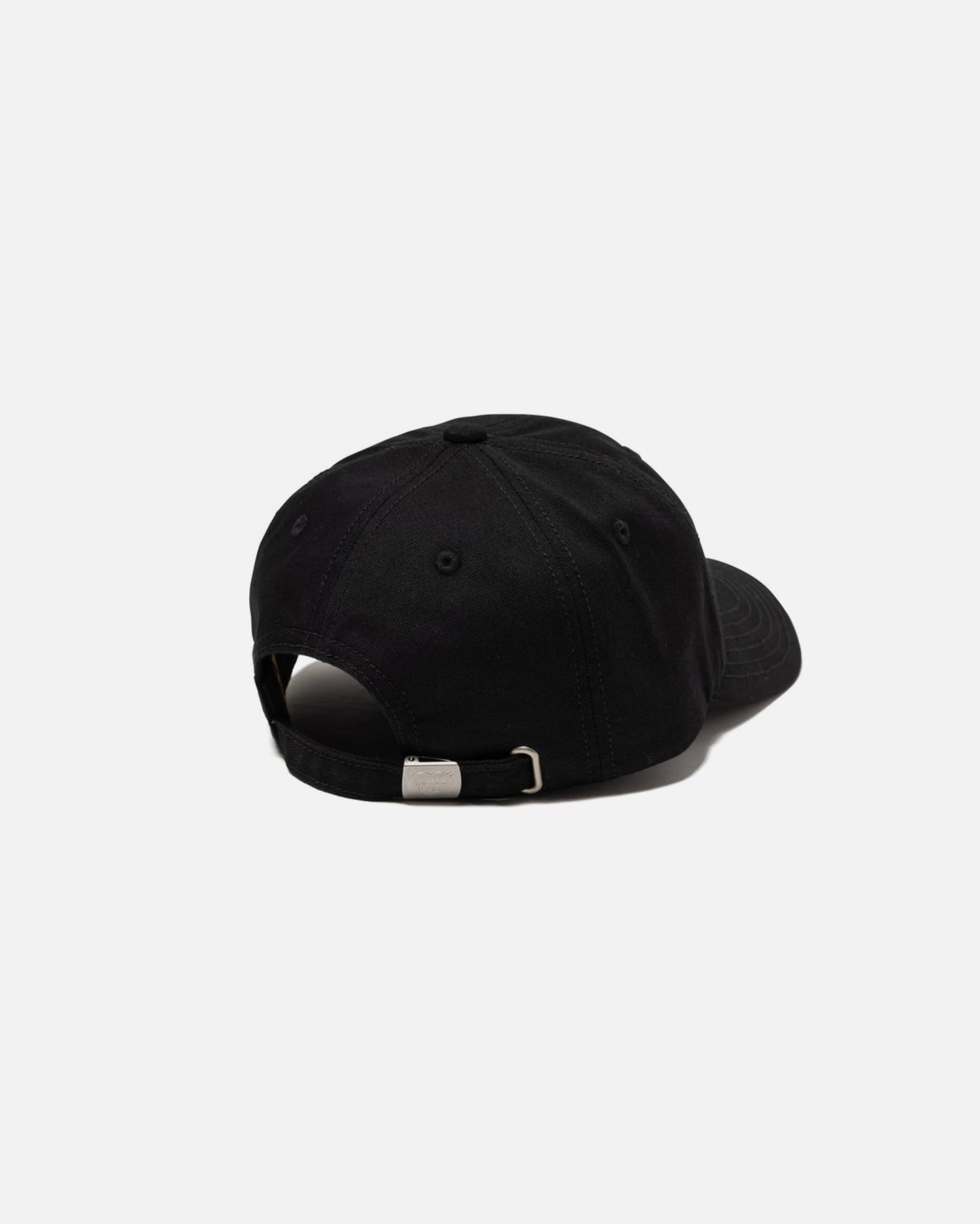 6PANEL TWILL CAP #2 (BLACK)