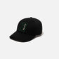 6PANEL TWILL CAP #2 (BLACK)