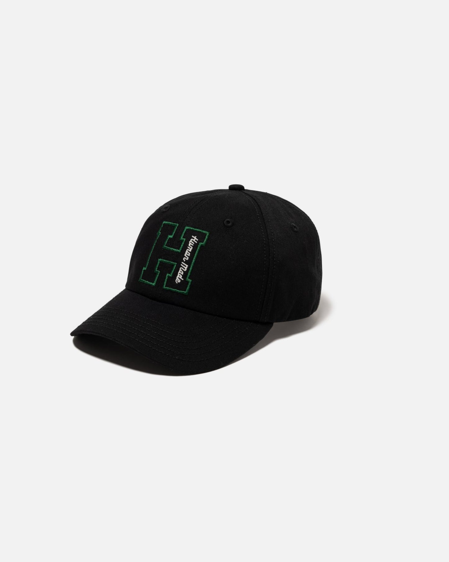 6PANEL TWILL CAP #2 (BLACK)