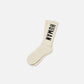 HM LOGO SOCKS (WHITE)