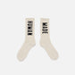 HM LOGO SOCKS (WHITE)