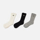 PILE SOCKS (BLACK)