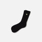 PILE SOCKS (BLACK)