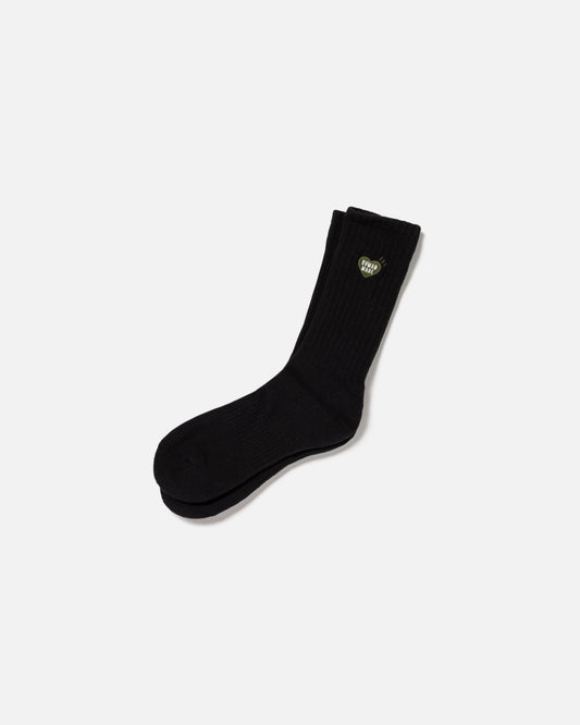 PILE SOCKS (BLACK)