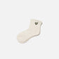 PILE SHORT SOCKS (WHITE)