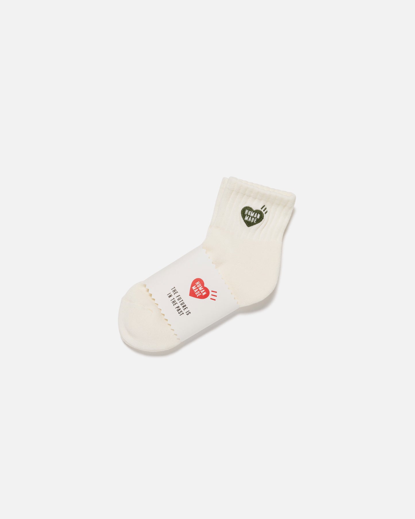 PILE SHORT SOCKS (WHITE)