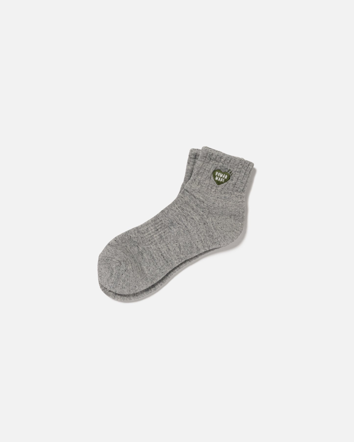 PILE SHORT SOCKS (GRAY)