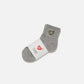 PILE SHORT SOCKS (GRAY)