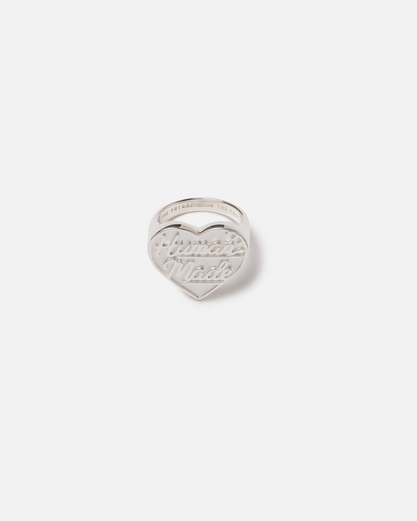 HEART SILVER RING (SILVER)