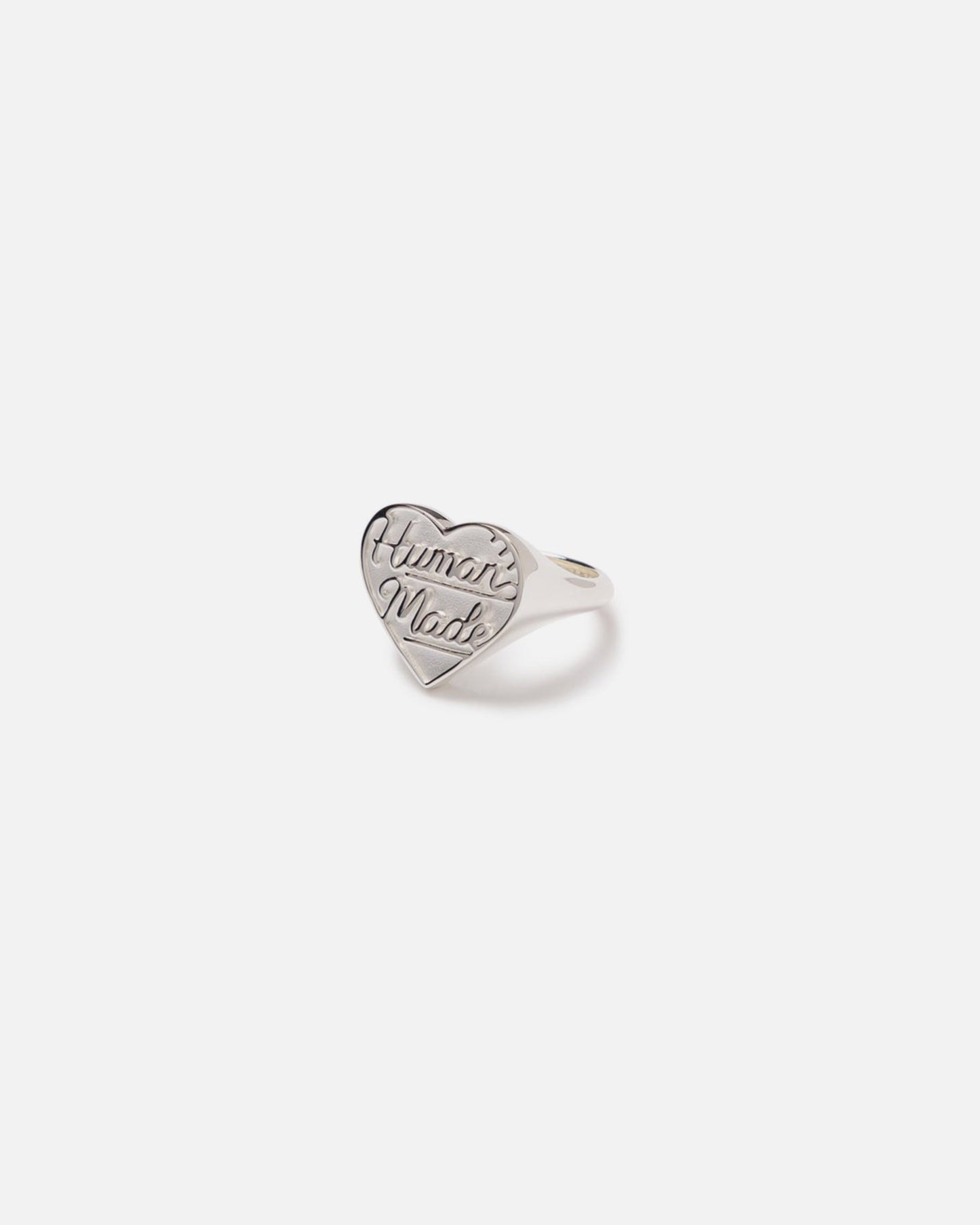 HEART SILVER RING (SILVER)