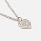 HEART SILVER NECKLACE (SILVER)