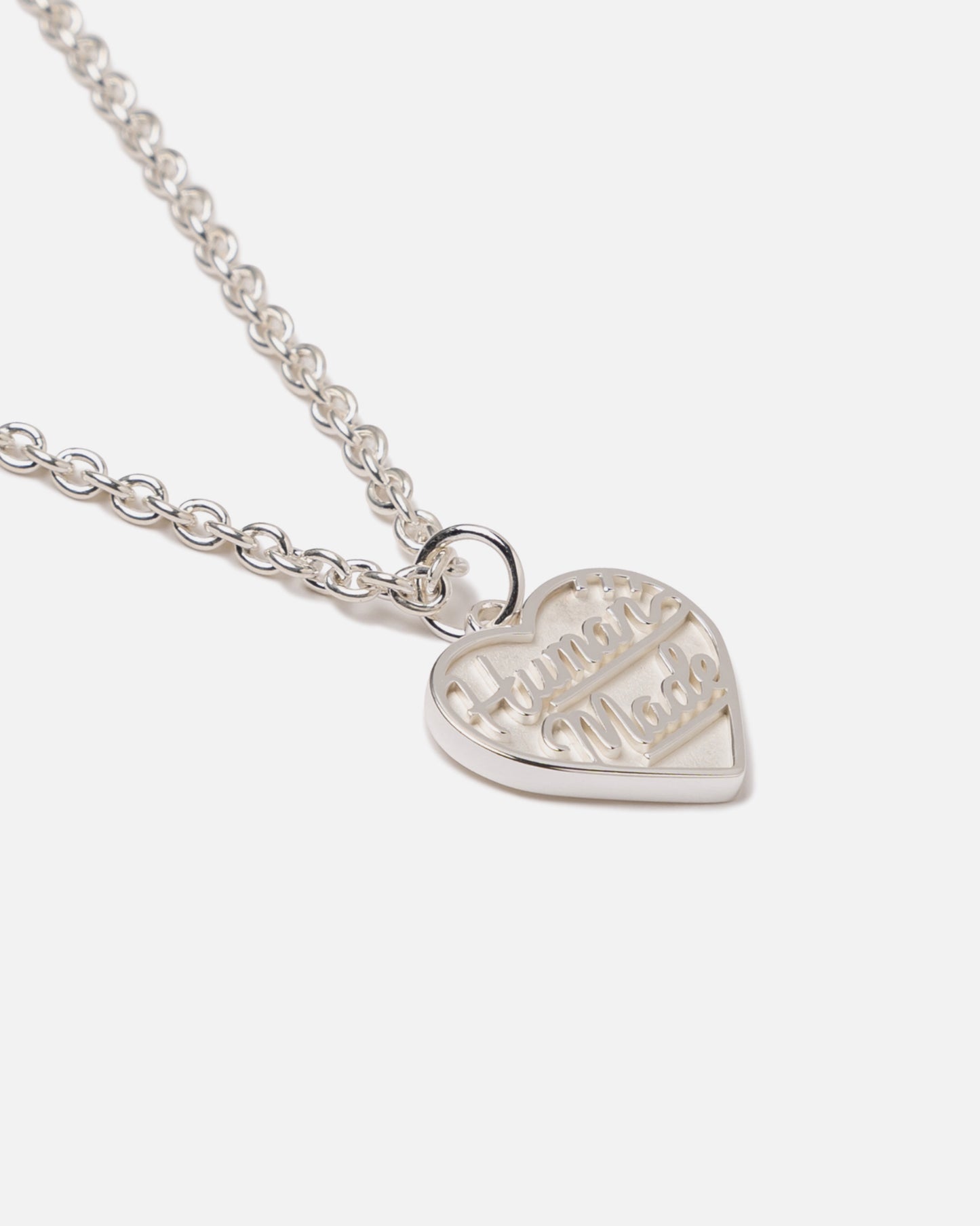 HEART SILVER NECKLACE (SILVER)