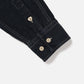 STITCH WORK SHIRT (BLACK)