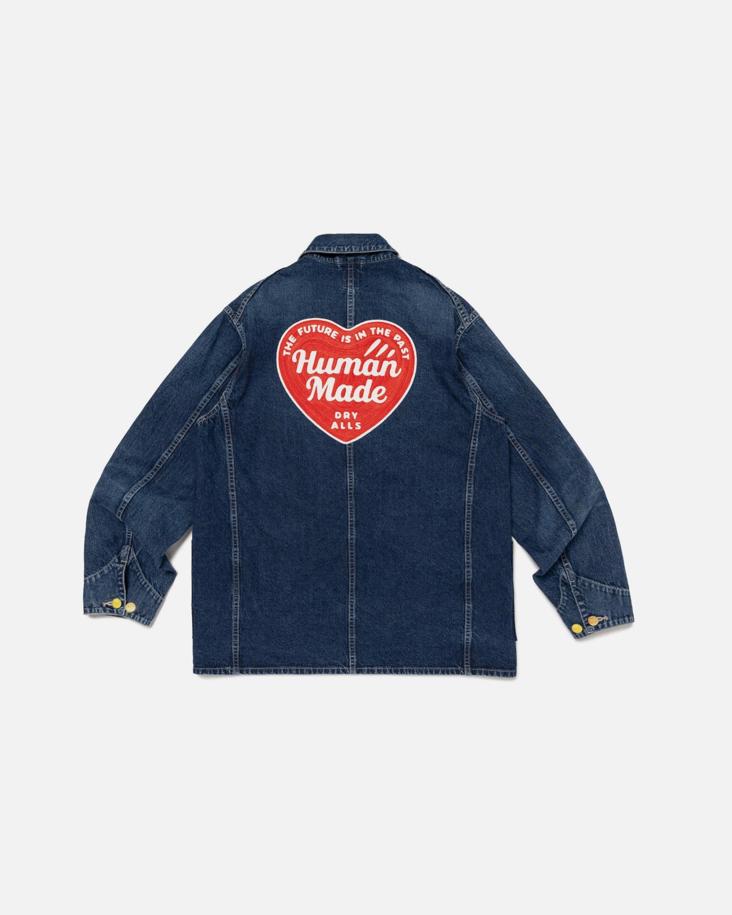 DENIM COVERALL JACKET (INDIGO)