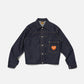 DENIM WORK JACKET RIGID (INDIGO)