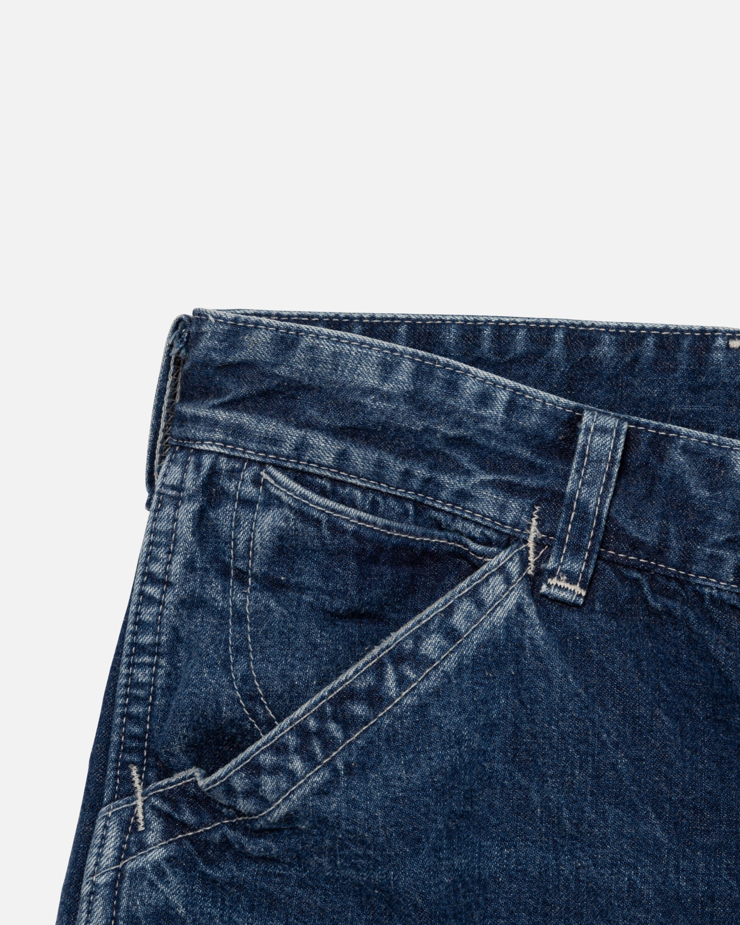 DENIM WORK PANTS (INDIGO)