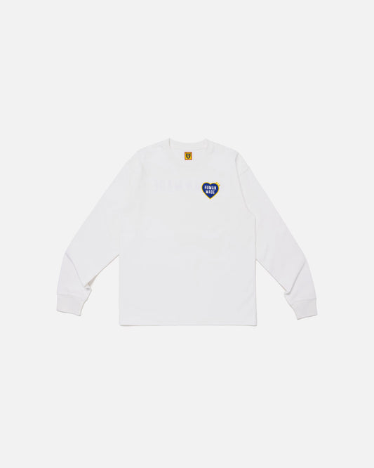 GRAPHIC L/S T-SHIRT (WHITE)