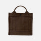 SMOKY 2WAY TOTE BAG (S) (BROWN)