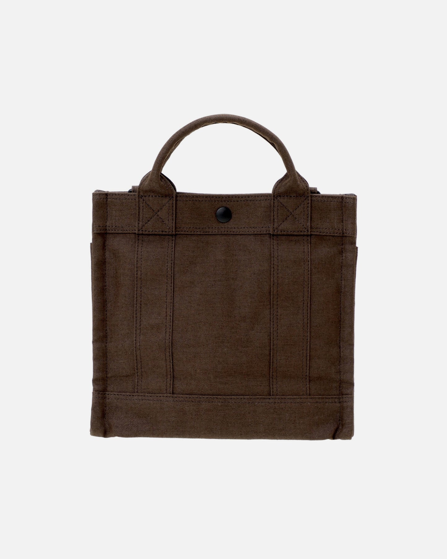 SMOKY 2WAY TOTE BAG (S) (BROWN)