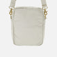 MILE VERTICAL SHOULDER BAG (WHITE)