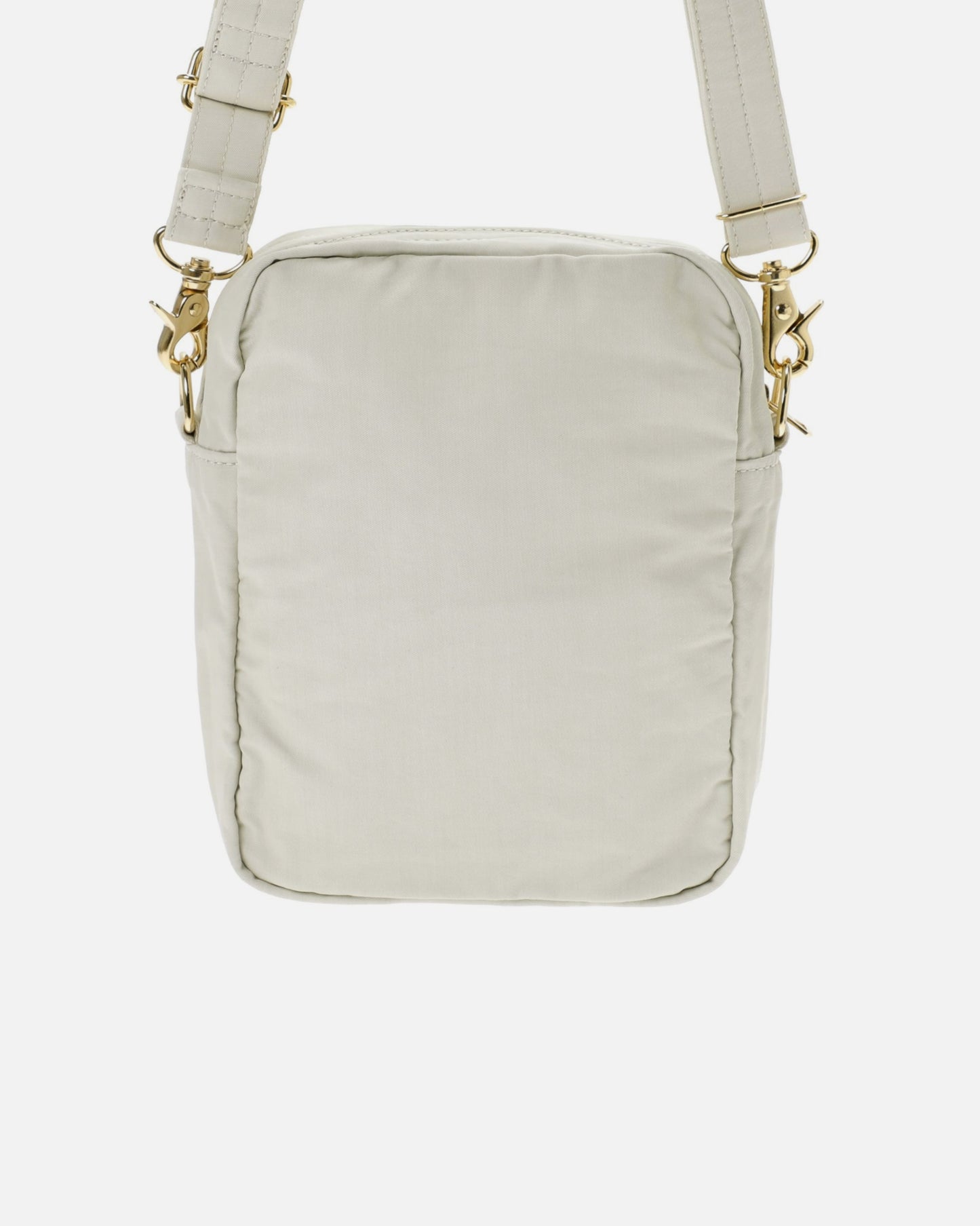 MILE VERTICAL SHOULDER BAG (WHITE)